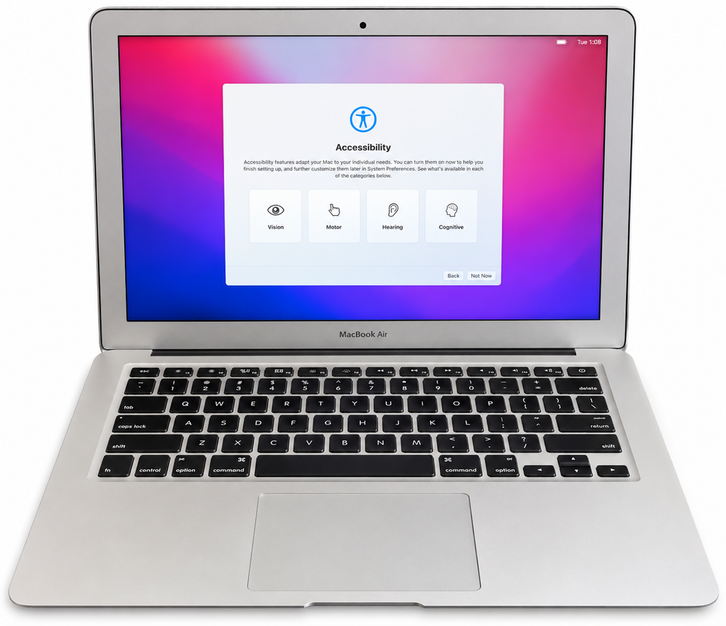 MacBook Air 13″ A1466 (2017) – Core i5 – 8 Go – SSD 128 Go
